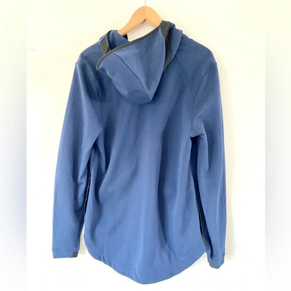 Nike Dri-Fit NBA Basketball Navy Blue Zip-Up Hoodie Sweatshirt Size Medi… - Picture 6 of 10